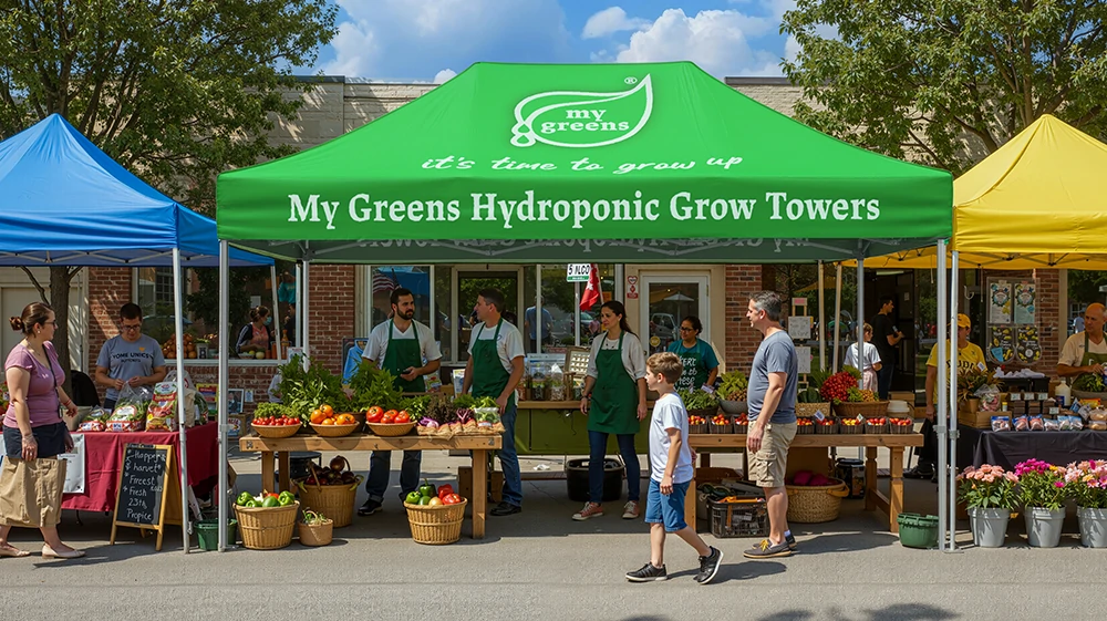 PC-Custom Farmer Market Tent